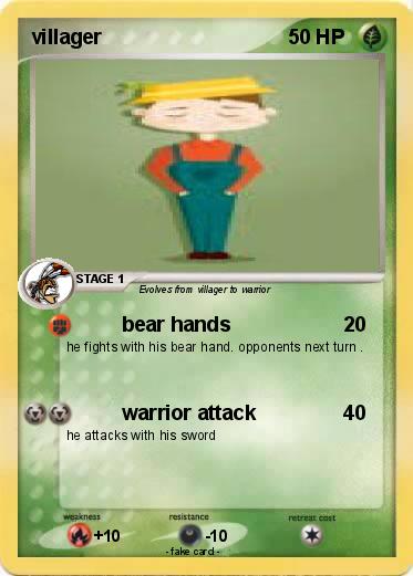 Pokemon villager