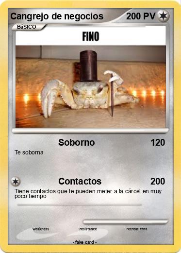 Pokemon Cangrejo de negocios
