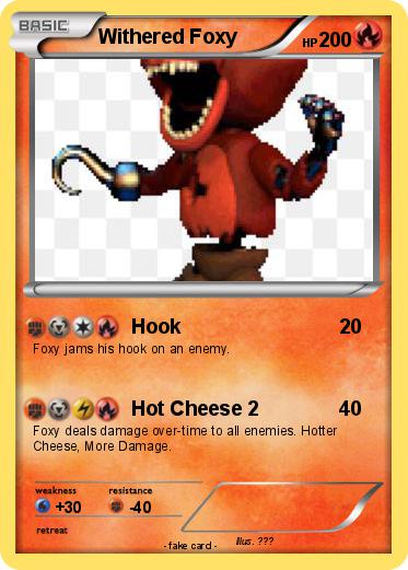 Pokemon Withered Foxy