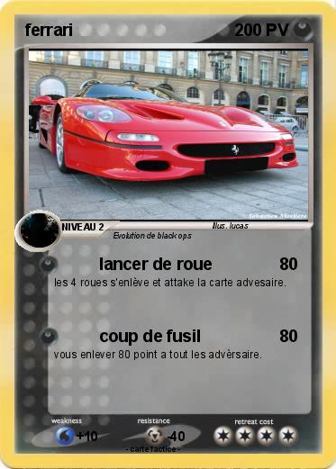 Pokemon ferrari
