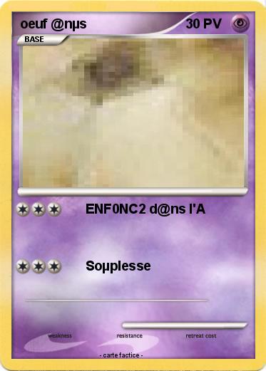 Pokemon oeuf @nµs