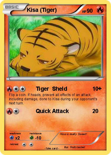 Pokemon Kisa (Tiger)