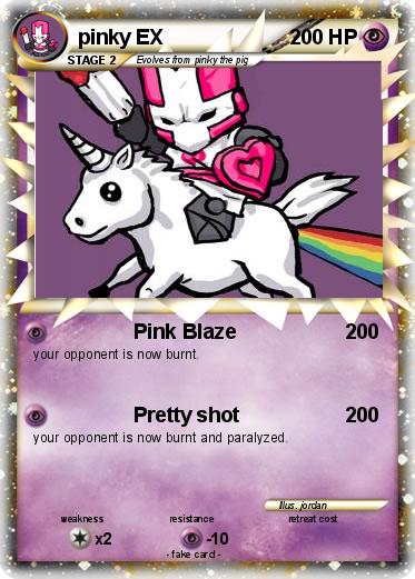 Pokemon pinky EX