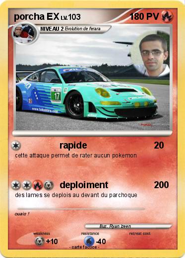 Pokemon porcha EX