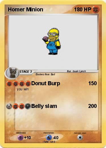 Pokemon Homer Minion