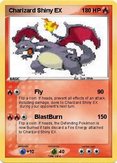 Pokemon Charizard Shiny EX