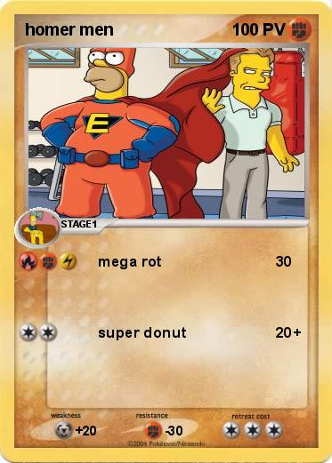 Pokemon homer men