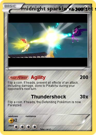 Pokemon midnight sparkle vs sunset shimmer
