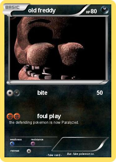 Pokemon old freddy
