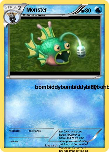 Pokemon Monster