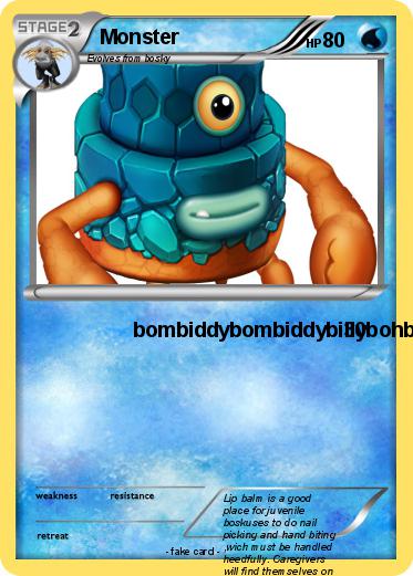 Pokemon Monster