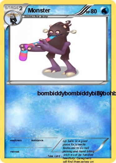Pokemon Monster