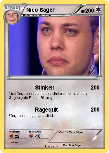 Pokemon Nico Sager