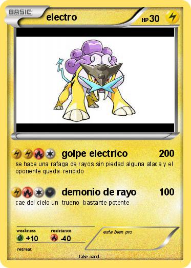 Pokemon electro