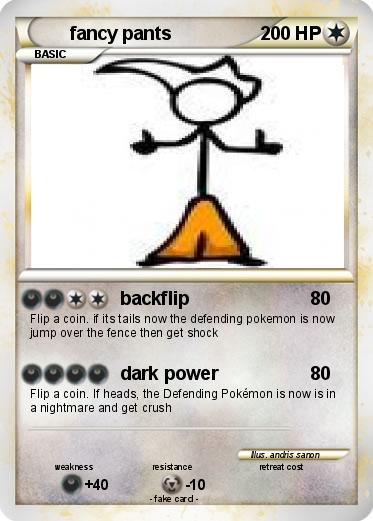 Pokemon fancy pants