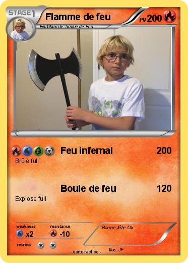 Pokemon Flamme de feu