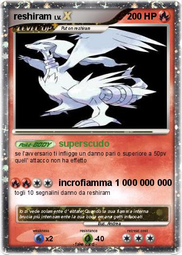 Pokemon reshiram