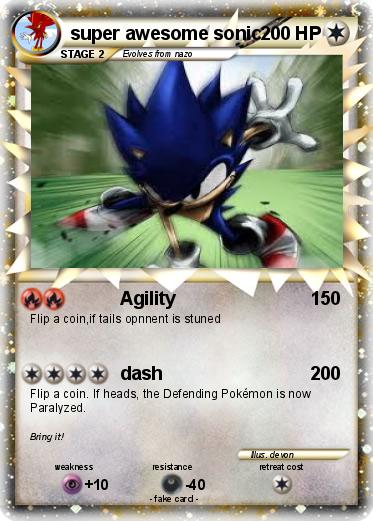 Pokemon super awesome sonic