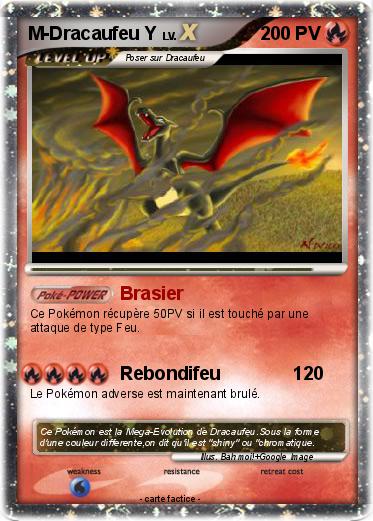 Pokemon M-Dracaufeu Y