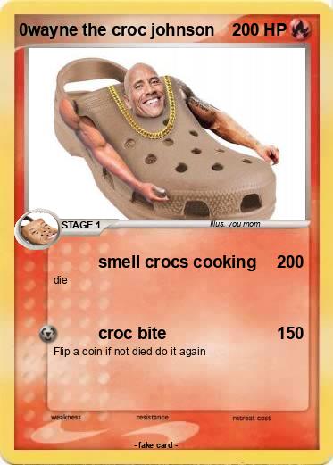 Pokemon 0wayne the croc johnson