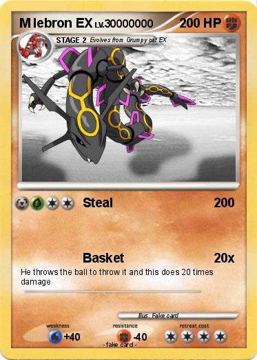 Pokemon M lebron EX