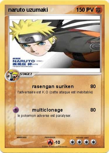 Pokemon naruto uzumaki
