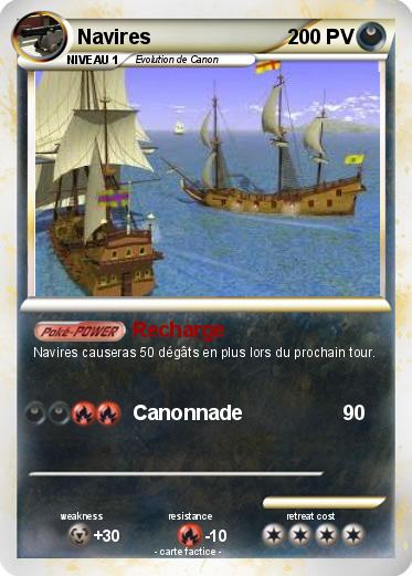 Pokemon Navires