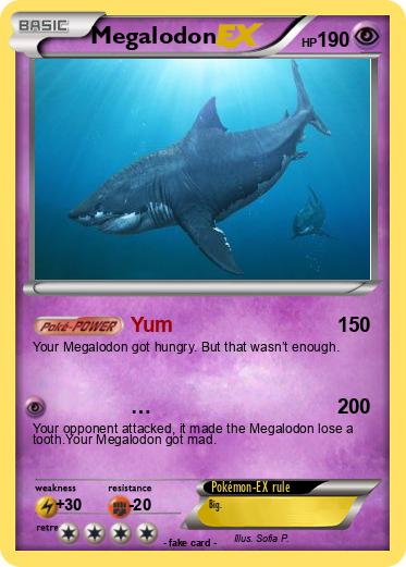 Pokemon Megalodon