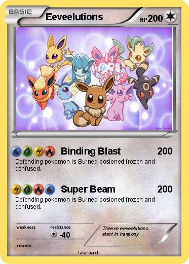 Pokemon Eeveelutions