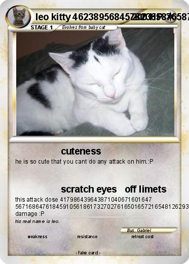 Pokemon leo kitty 4623895684578236587658729326572365875694578347985892378058458726085627566016013578431754678527456315674831862756412387532473825417954