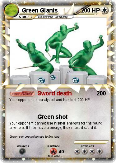 Pokemon Green Giants