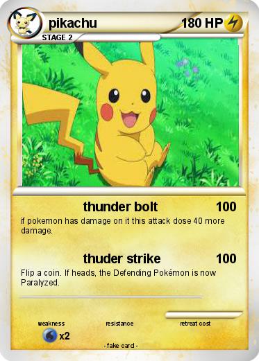 Pokemon pikachu