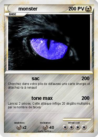 Pokemon monster