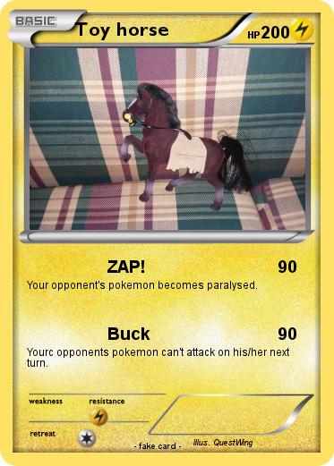 Pokemon Toy horse