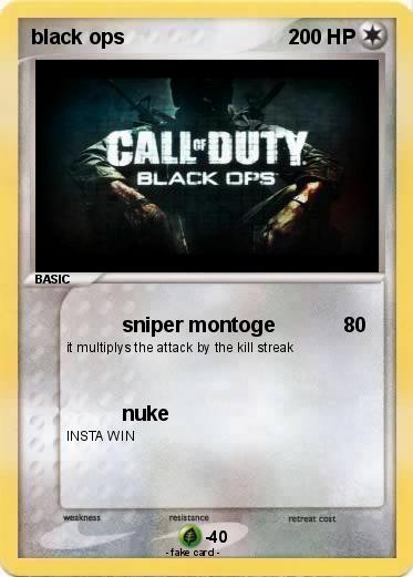 Pokemon black ops