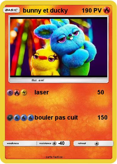 Pokemon bunny et ducky