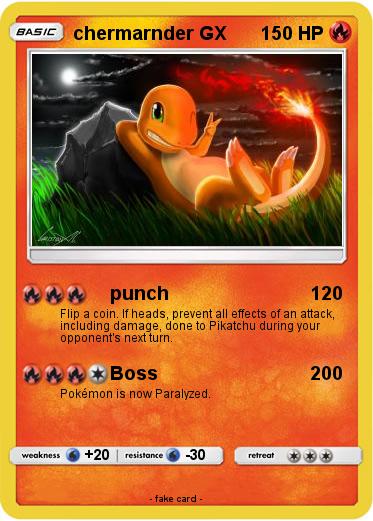Pokemon chermarnder GX