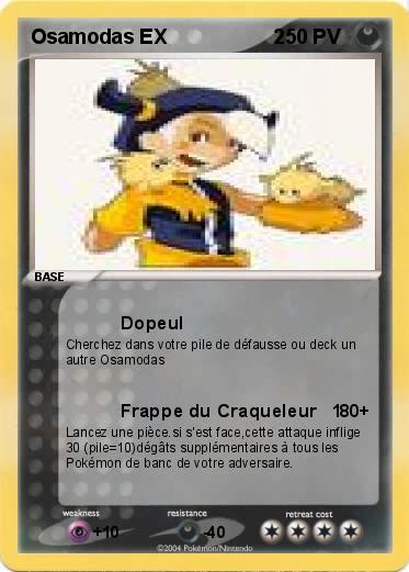 Pokemon Osamodas EX                   2