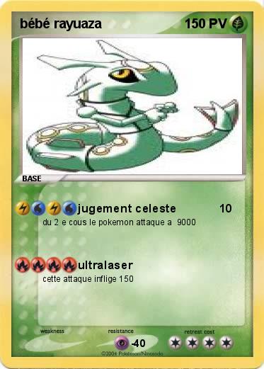 Pokemon bébé rayuaza