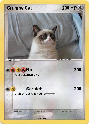 Pokemon Grumpy Cat