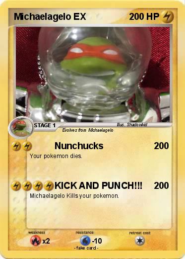 Pokemon Michaelagelo EX