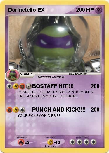 Pokemon Donnetello EX