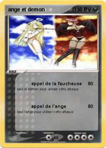 Pokemon ange et demon