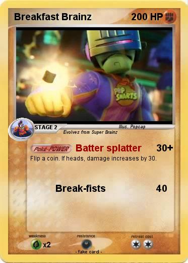 Pokemon Breakfast Brainz