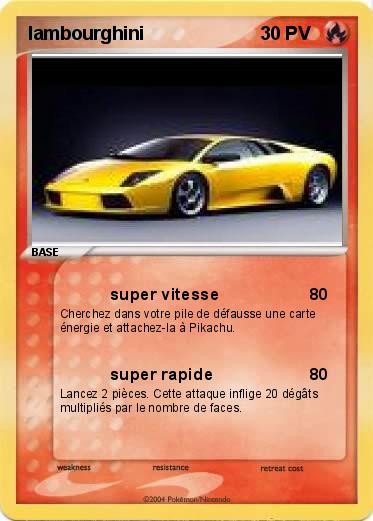 Pokemon lambourghini