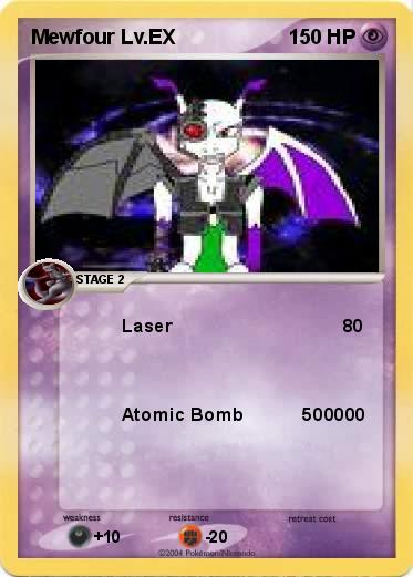 Pokemon Mewfour Lv.EX