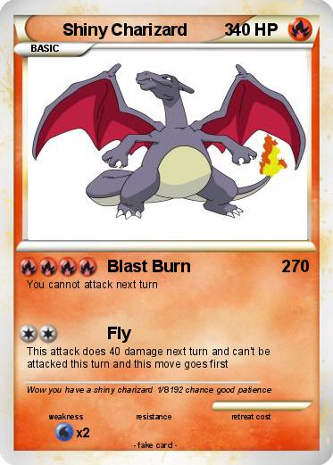 Pokemon Shiny Charizard        3