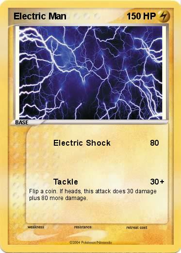 Pokemon Electric Man