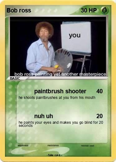 Pokemon Bob ross
