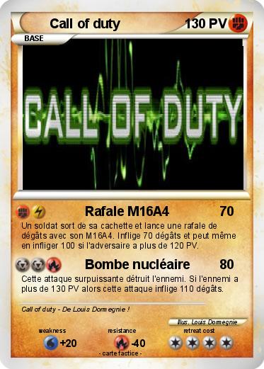 Pokemon Call of duty